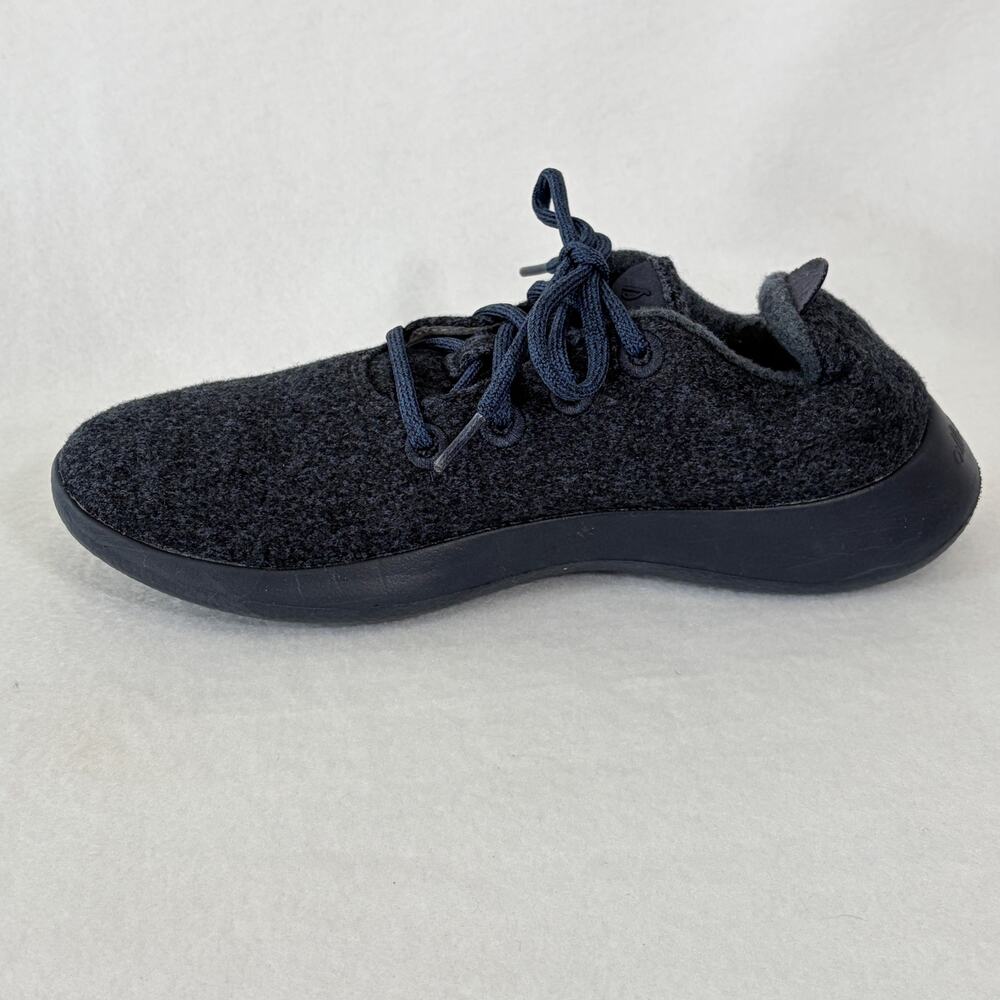 Allbirds Sneakers Womens 8 Navy Blue Wool Low Top Comfort Trainer Athletic Shoes - Picture 9 of 10